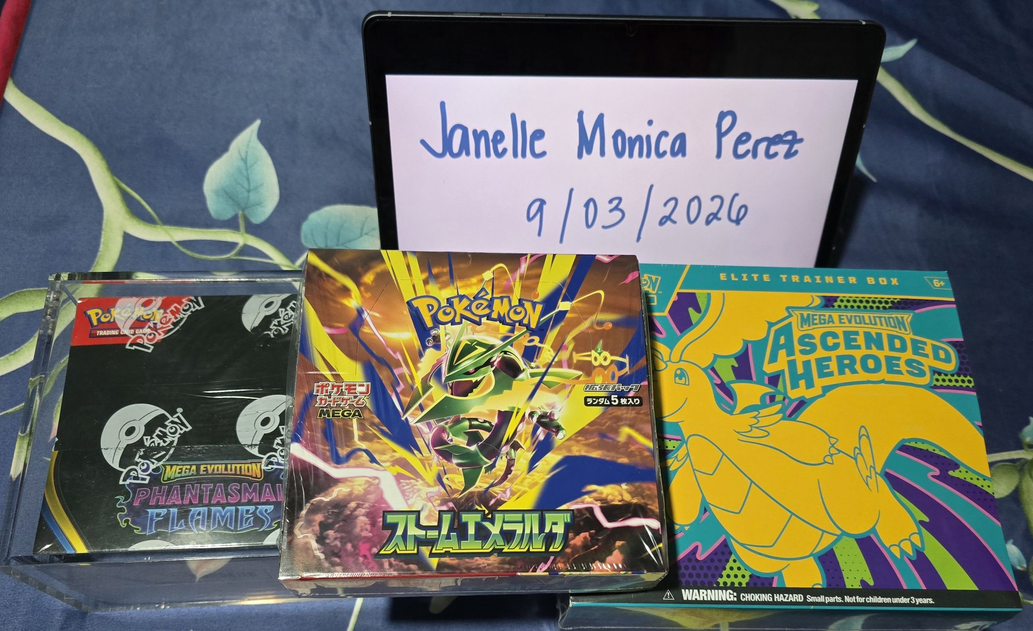 Storm Emerald 2 boxes (shrink wrapped) 8k each