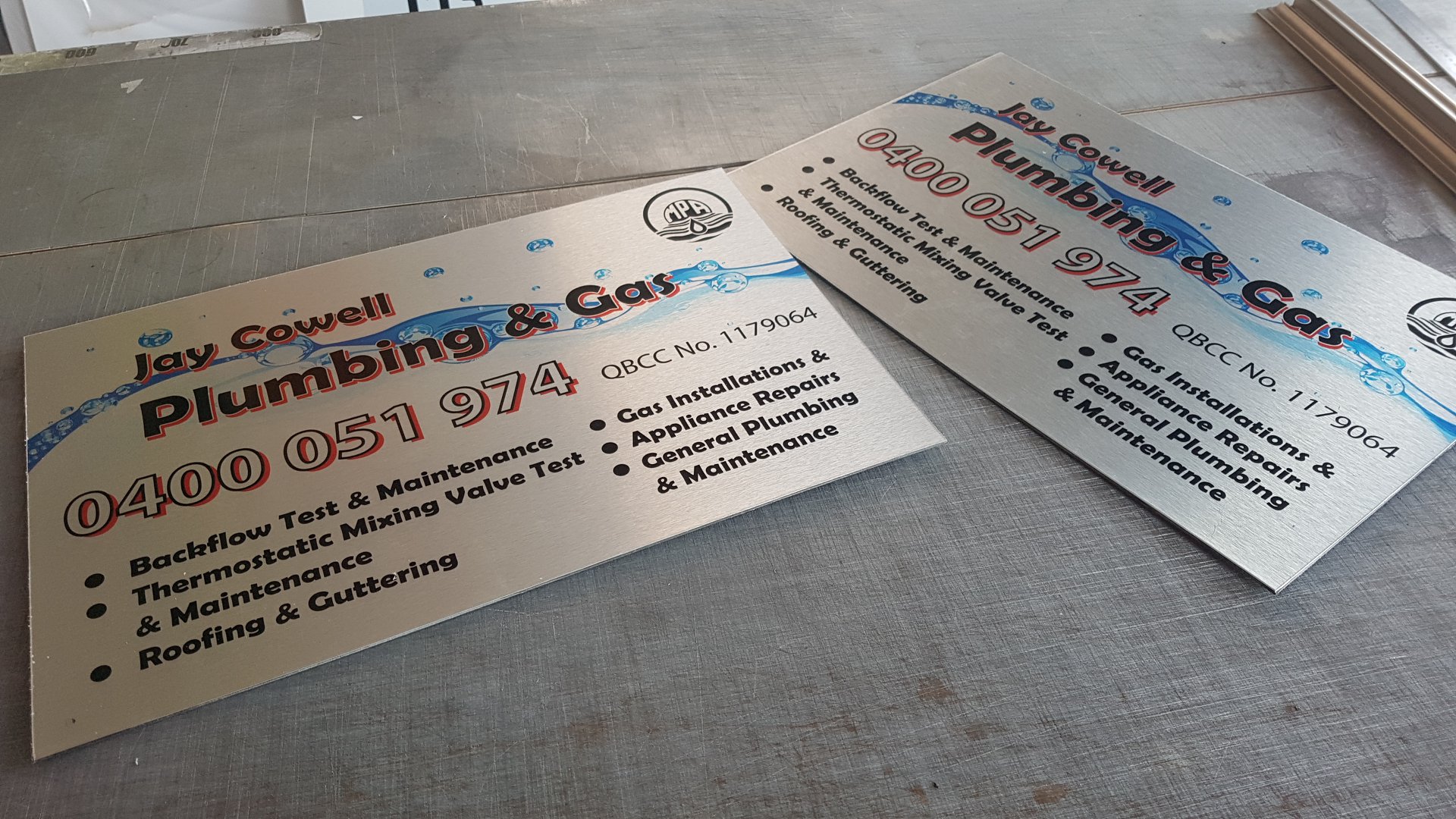 JTH Signs - Some works in progress....