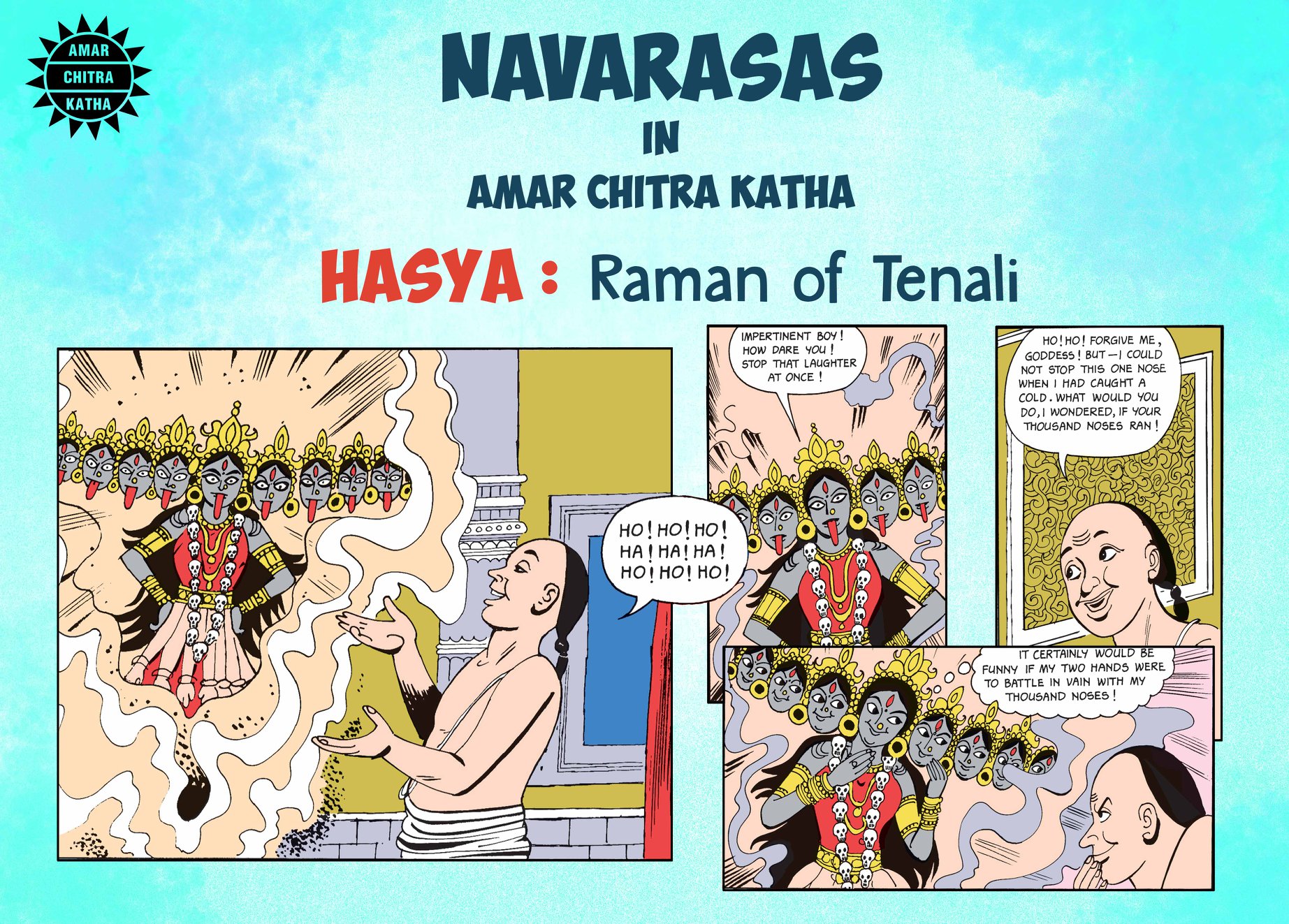 The Amar Chitra Katha Studio - Presenting ‘Navarasas in ACK’, a series ...