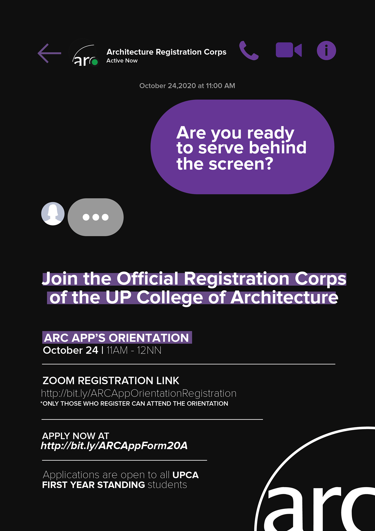 [ARC APPLICATION... - UP Architecture Registration Corps | Facebook