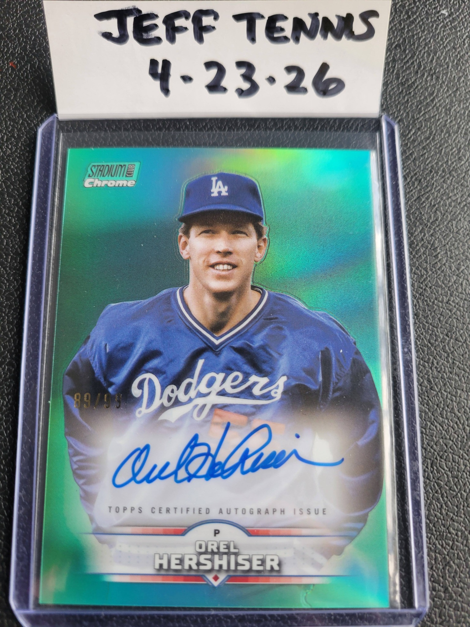 ?? OREL HERSHISER AUTO /99?? ⚾️ $5 STARTING BID W/$1 