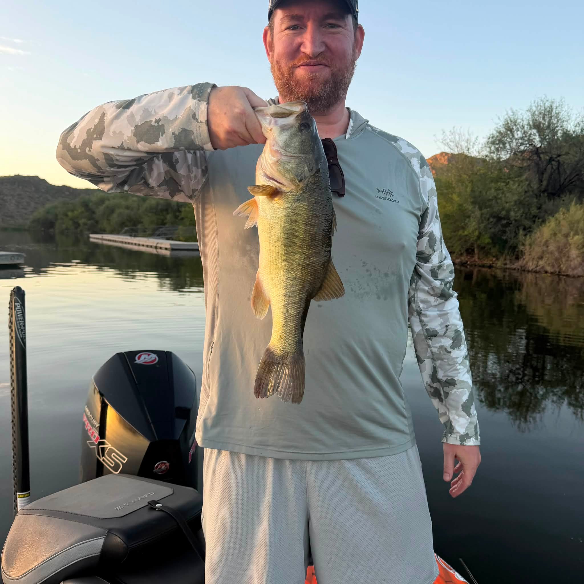 Bass fishing on Lake Saquaro with crank baits and finesse