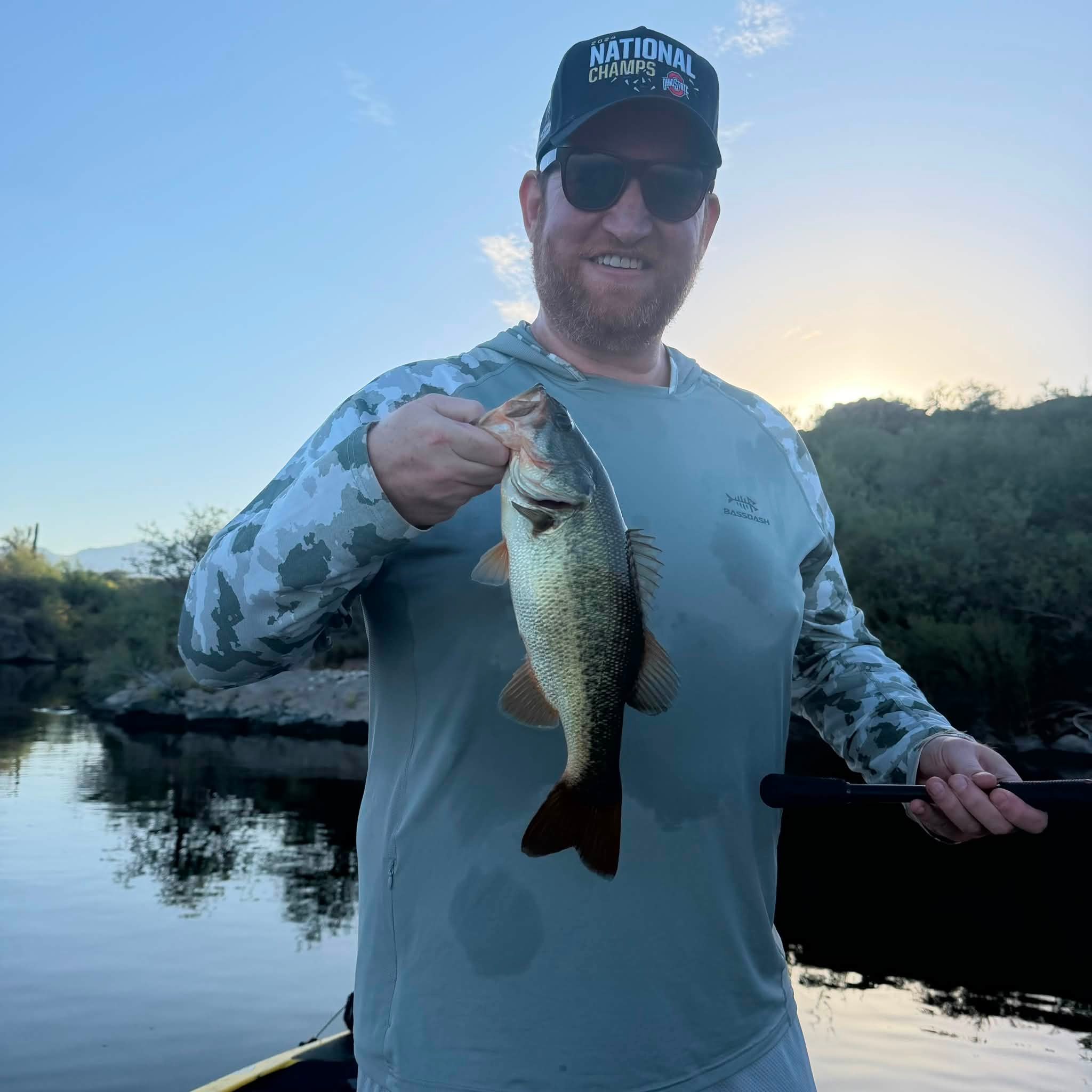 Bass fishing on Lake Saquaro with crank baits and finesse