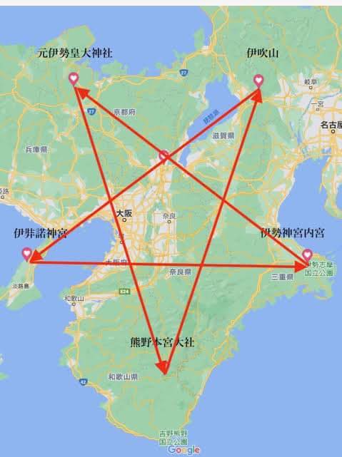 五芒星を巡る時の順番は大事にすべきなんだそうだ。 陰陽五行の相克の