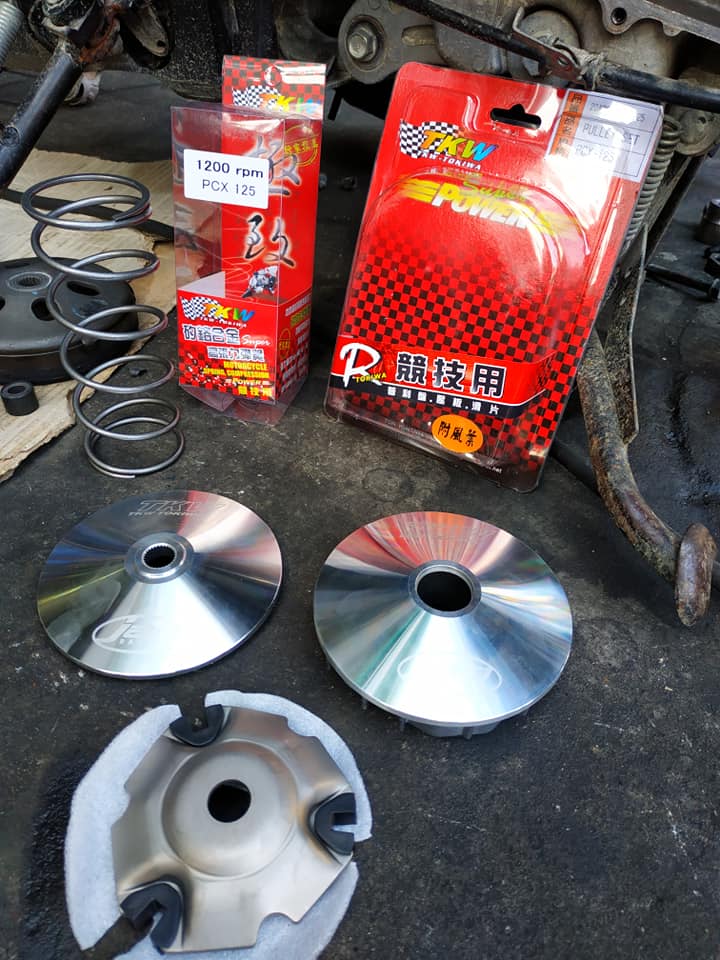 Honda click Pully set - Jad Racing Power Pipe