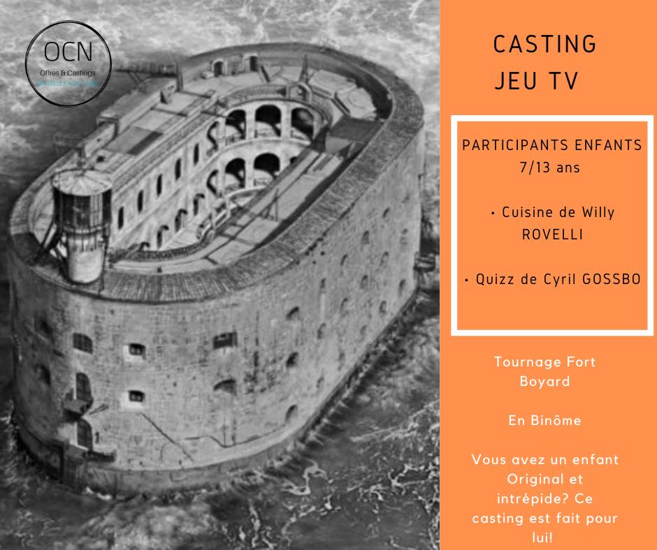 Un Casting D Enfants Pour Les Prochains Tournages De Fort Boyard En Charente Maritime