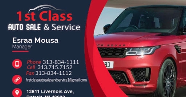 1st Class Auto Sales & Service | Detroit MI