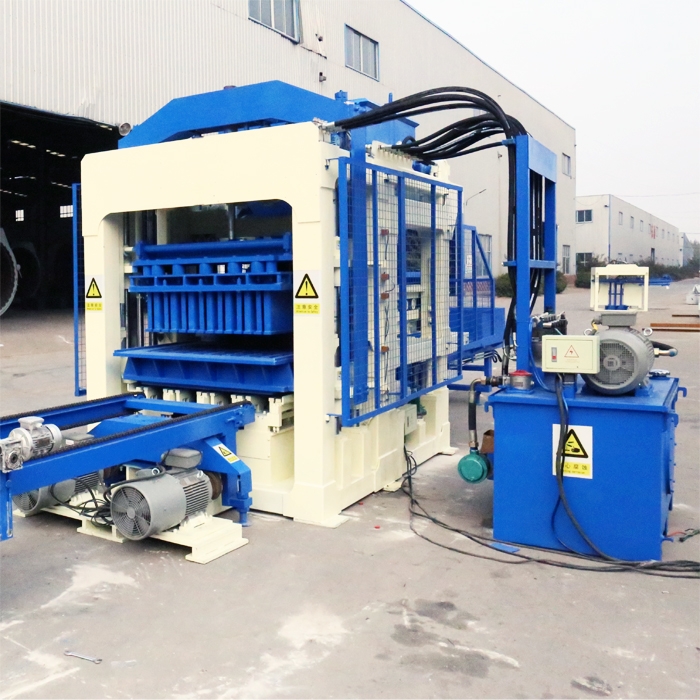 Fully automatic hollow block making machine also can make solid paver ...