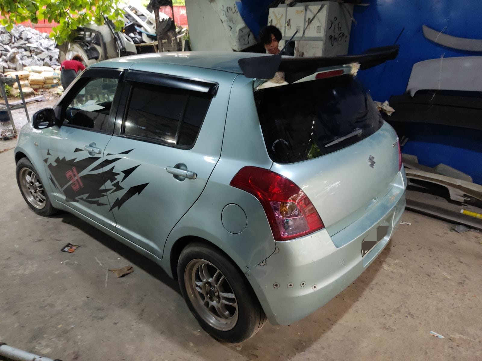 Toyota Axio... - Naing car modified bodykit skirt spoiler | Facebook