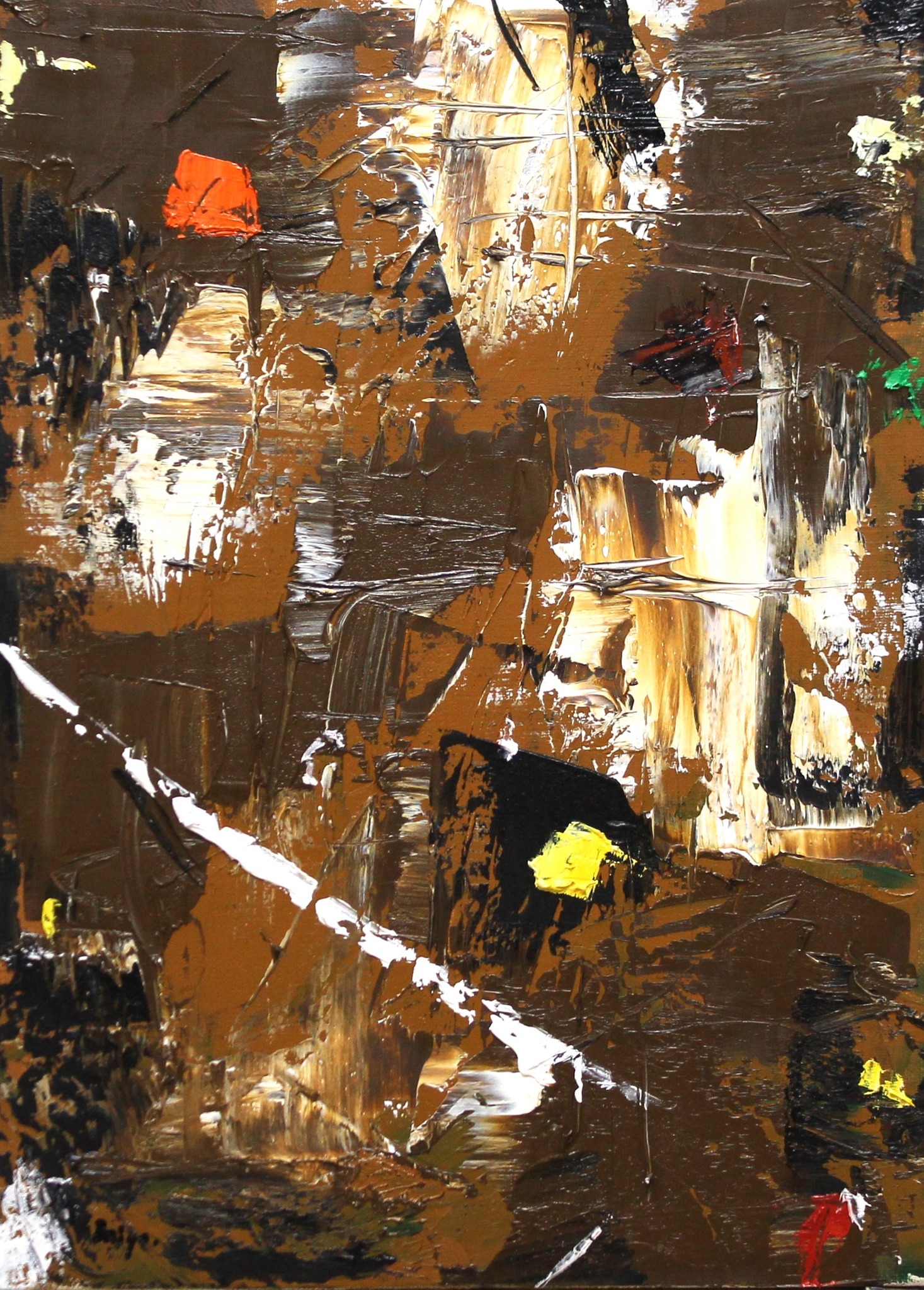 Toshiko 水彩画 アート作品 抽象画「仁」 d6d34876742e13f5ba252bfc802d35