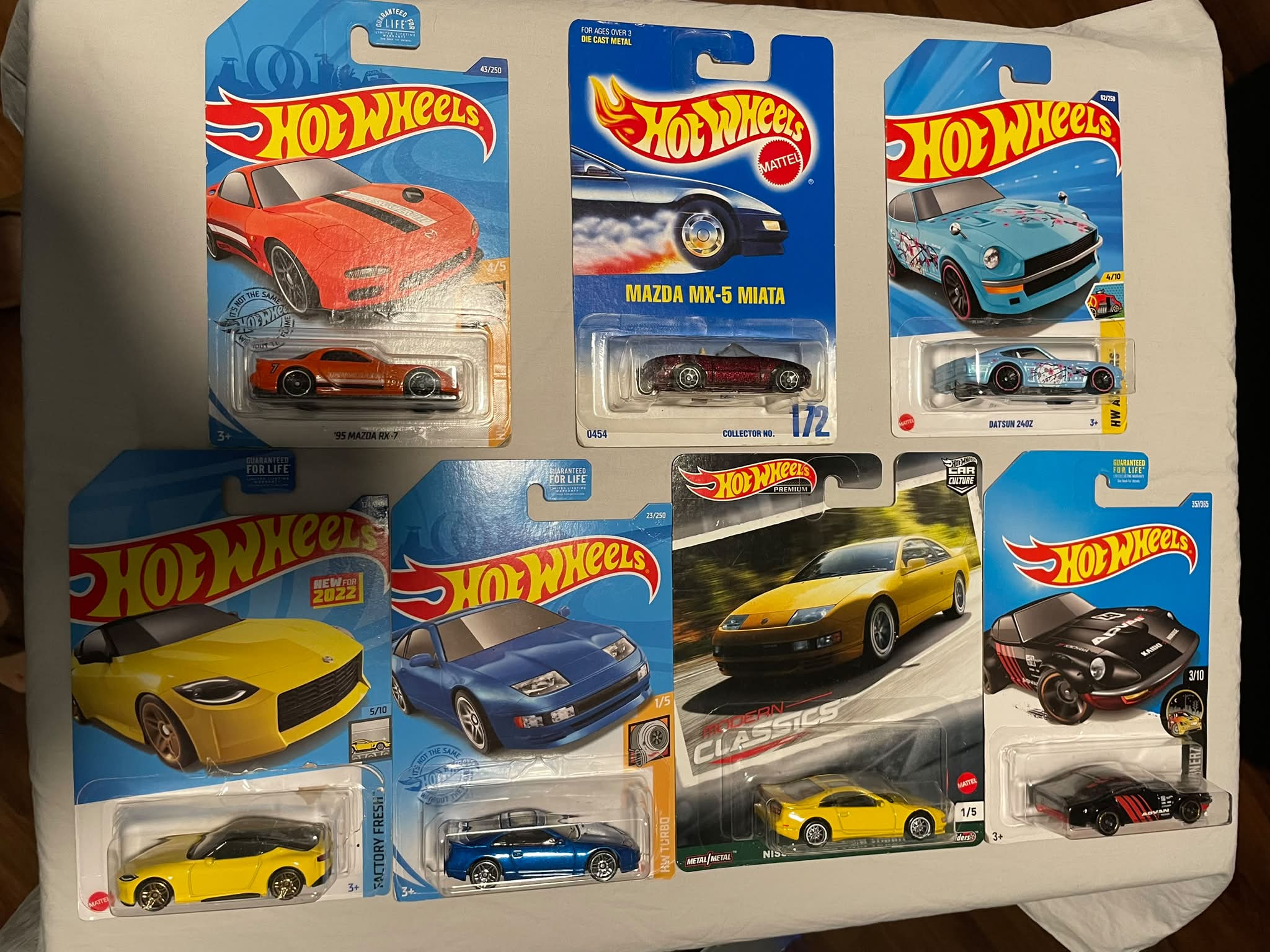 CollectorsRate this Hot Wheels Japan Historic Set from 1 - 10 ???