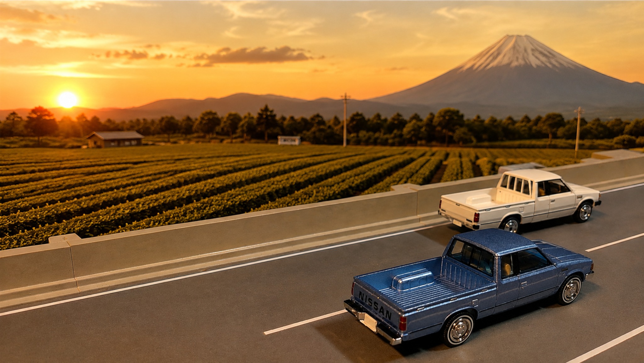 Tomica Limited Vintage NEO Datsun and Nissan 720 Truck models released