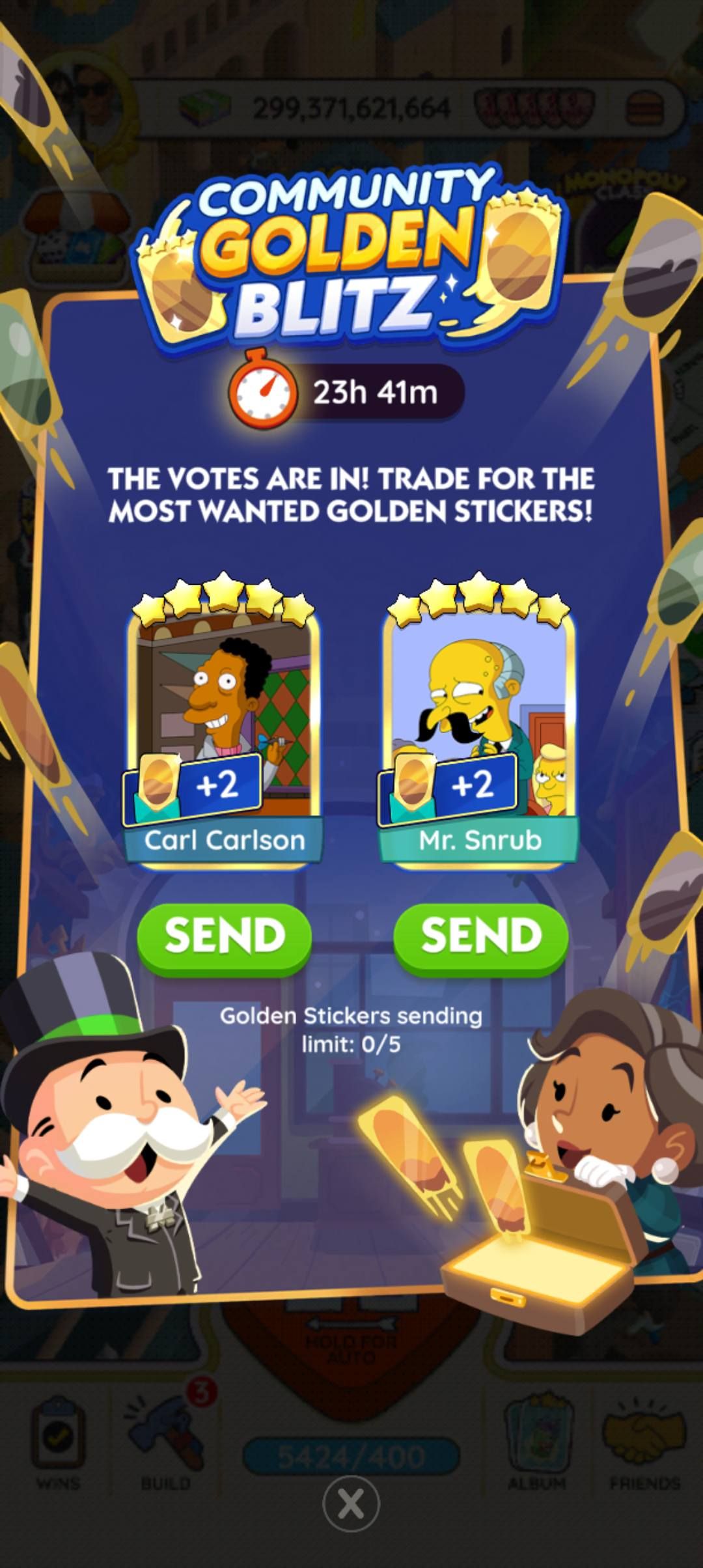 人物圖 便宜出*全部卖完了COMMUNITY GOLDEN BLITZ 23h 41m THE VOTES ARE IN