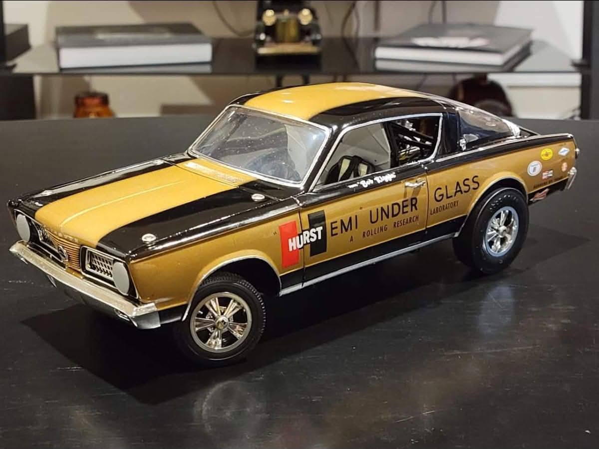 1966 Hemi Under Glass Barracuda Exhibition Car