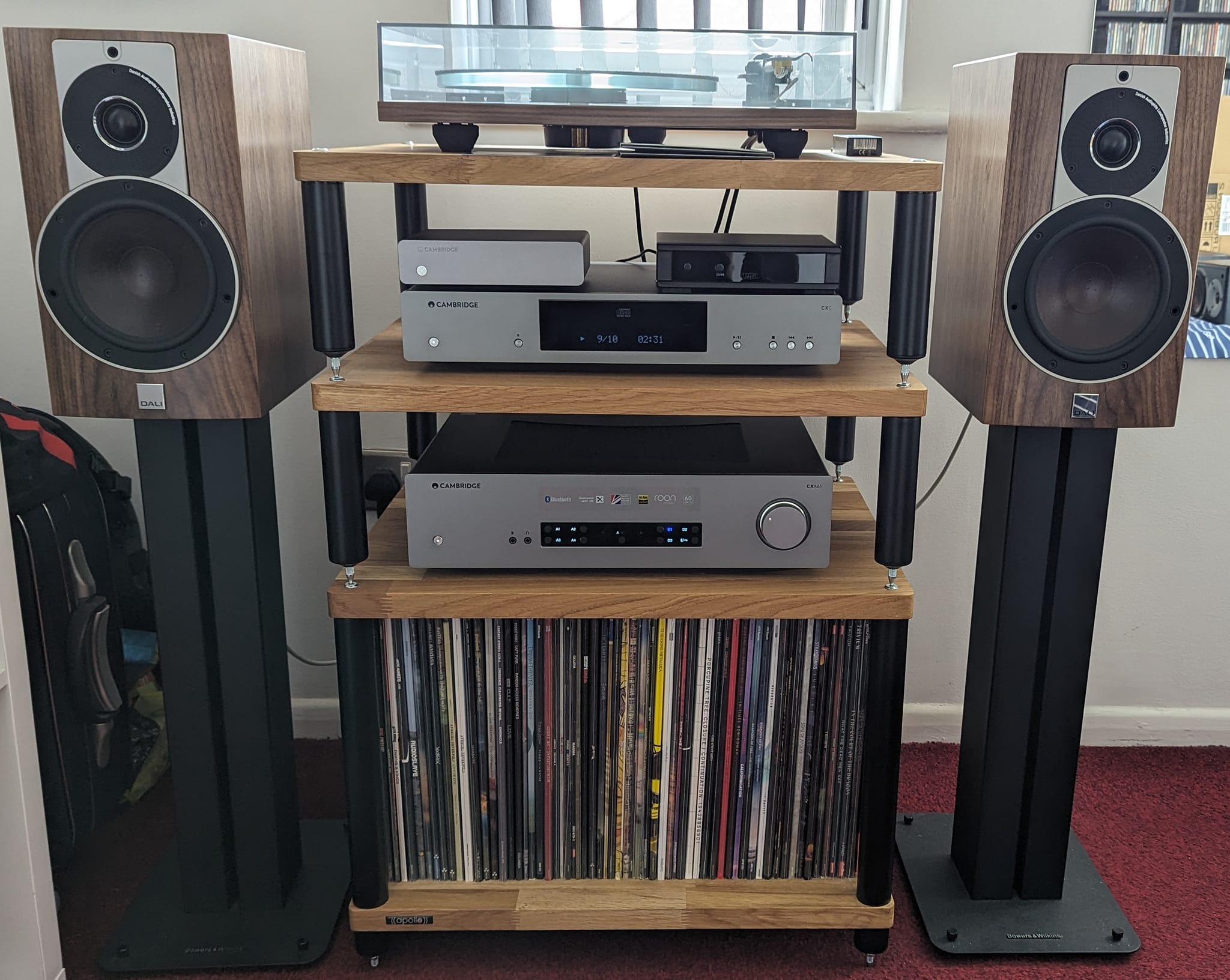 Just replaced my old speakers Dali Spektor 1 with the Dali Rubicon 