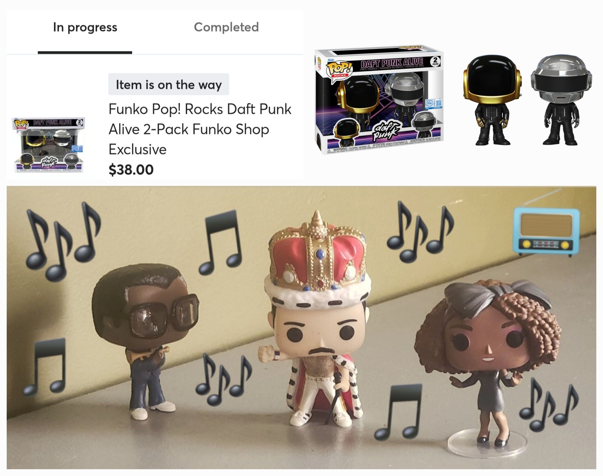 Daft Punk Funko Pop 2-pack preorder available