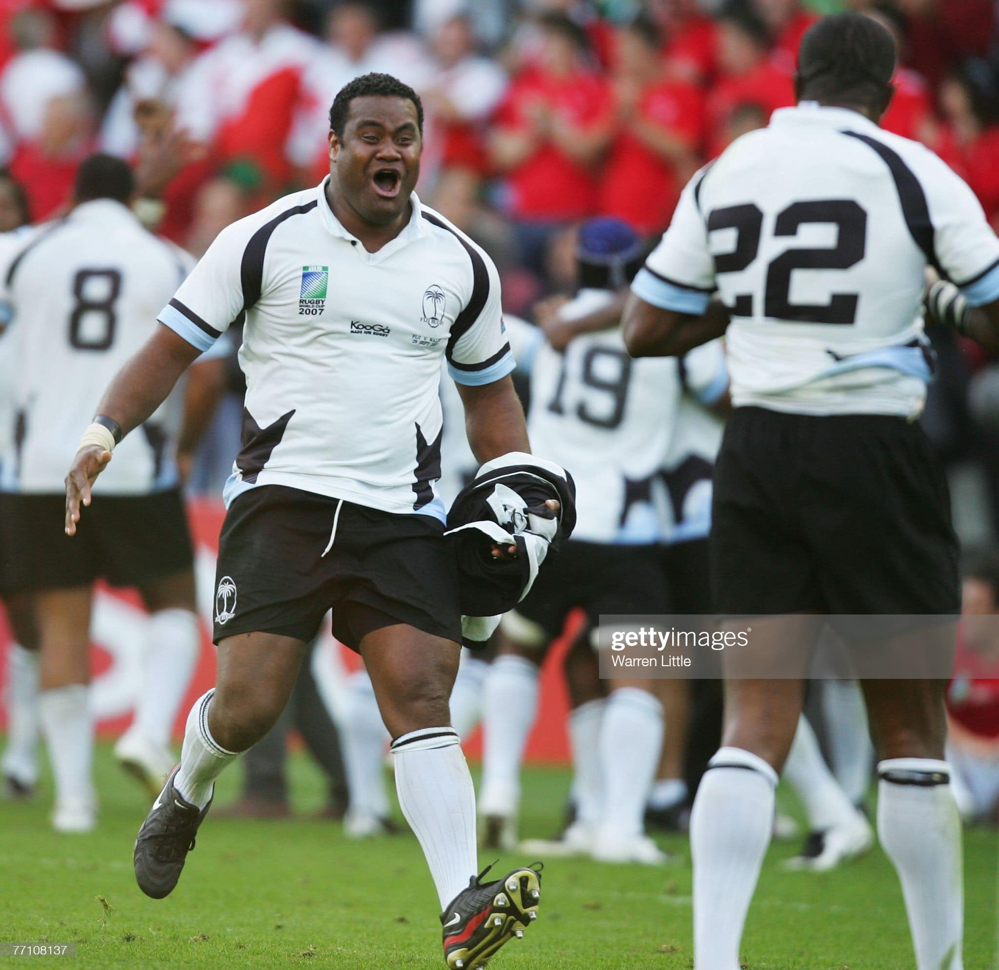 2007. Fiji. Wales. And *that* win. 🇫🇯 #RWC2007!