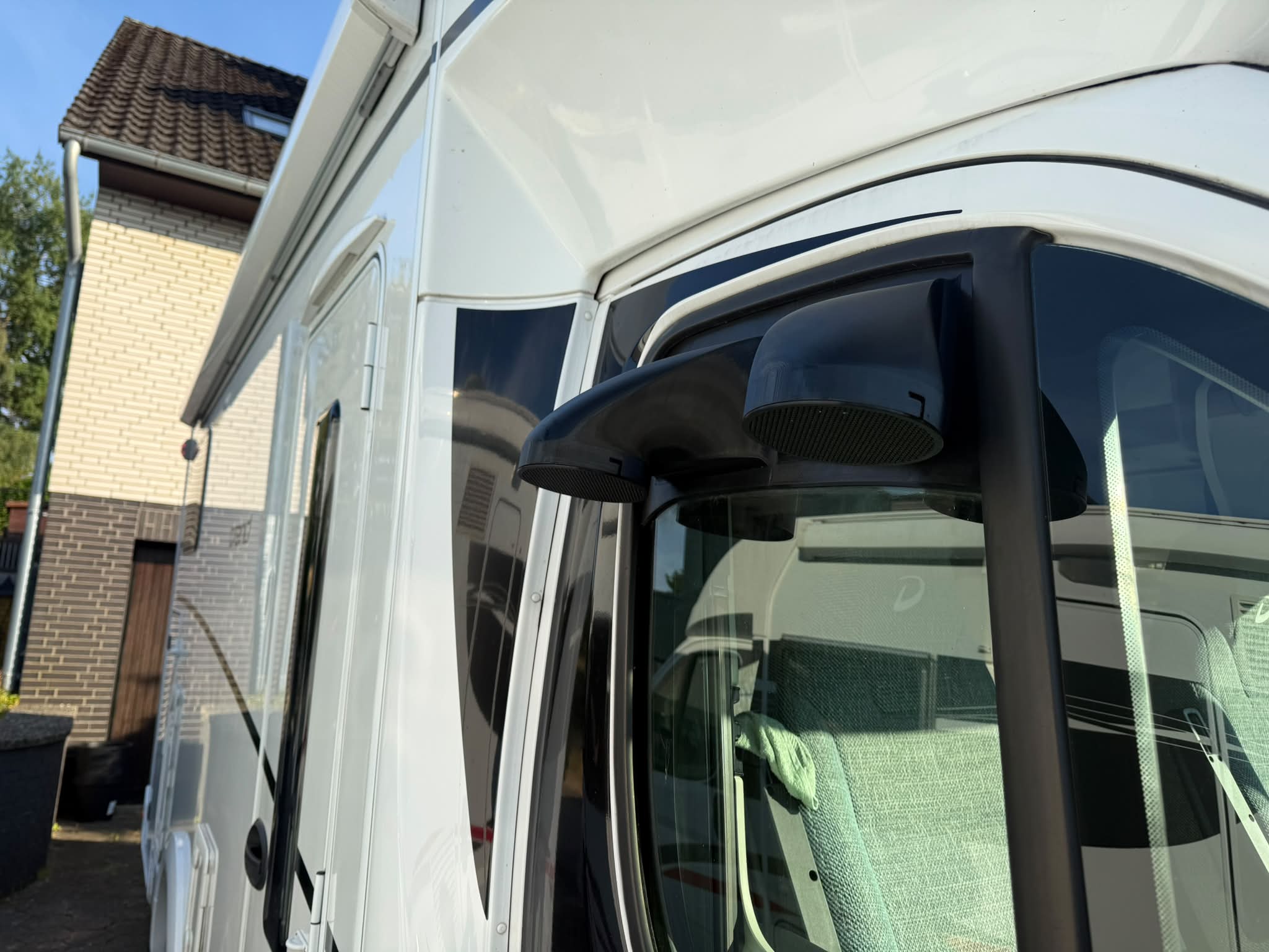 t6.1 california markise 180 Grad Horizon für VW T5 / T6 /T6.1 (freitragend) Waterproof Farbe:midnightGrey Sonnenschutz: Markisen für Balkon