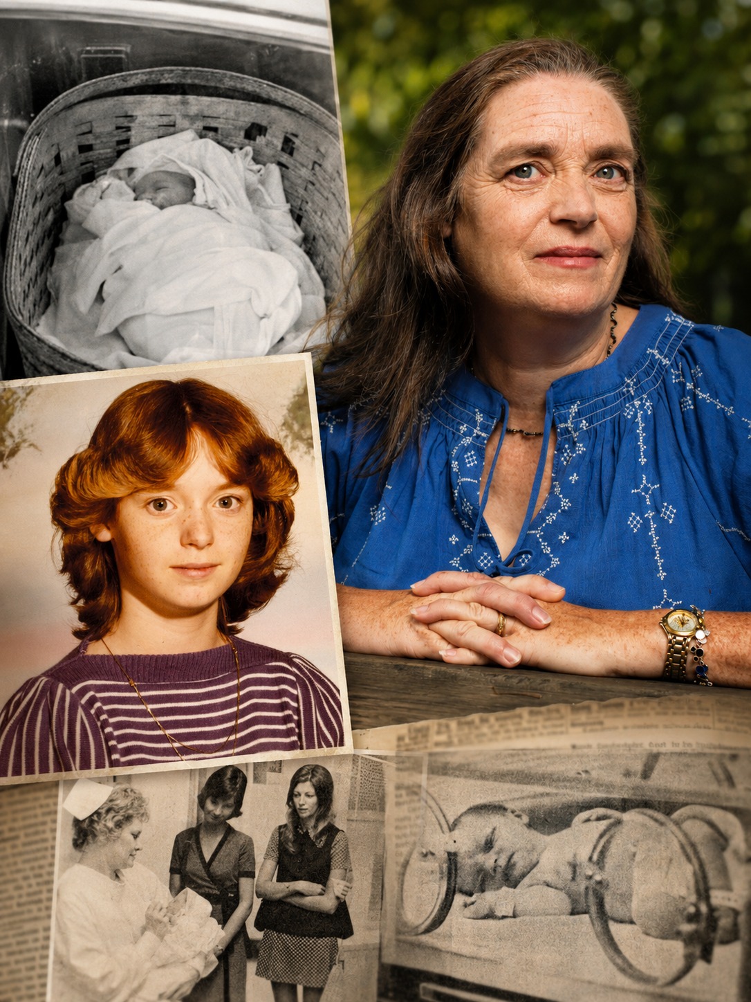 In 1972, Rita Marshall and Darlene Gilleland found the baby in a