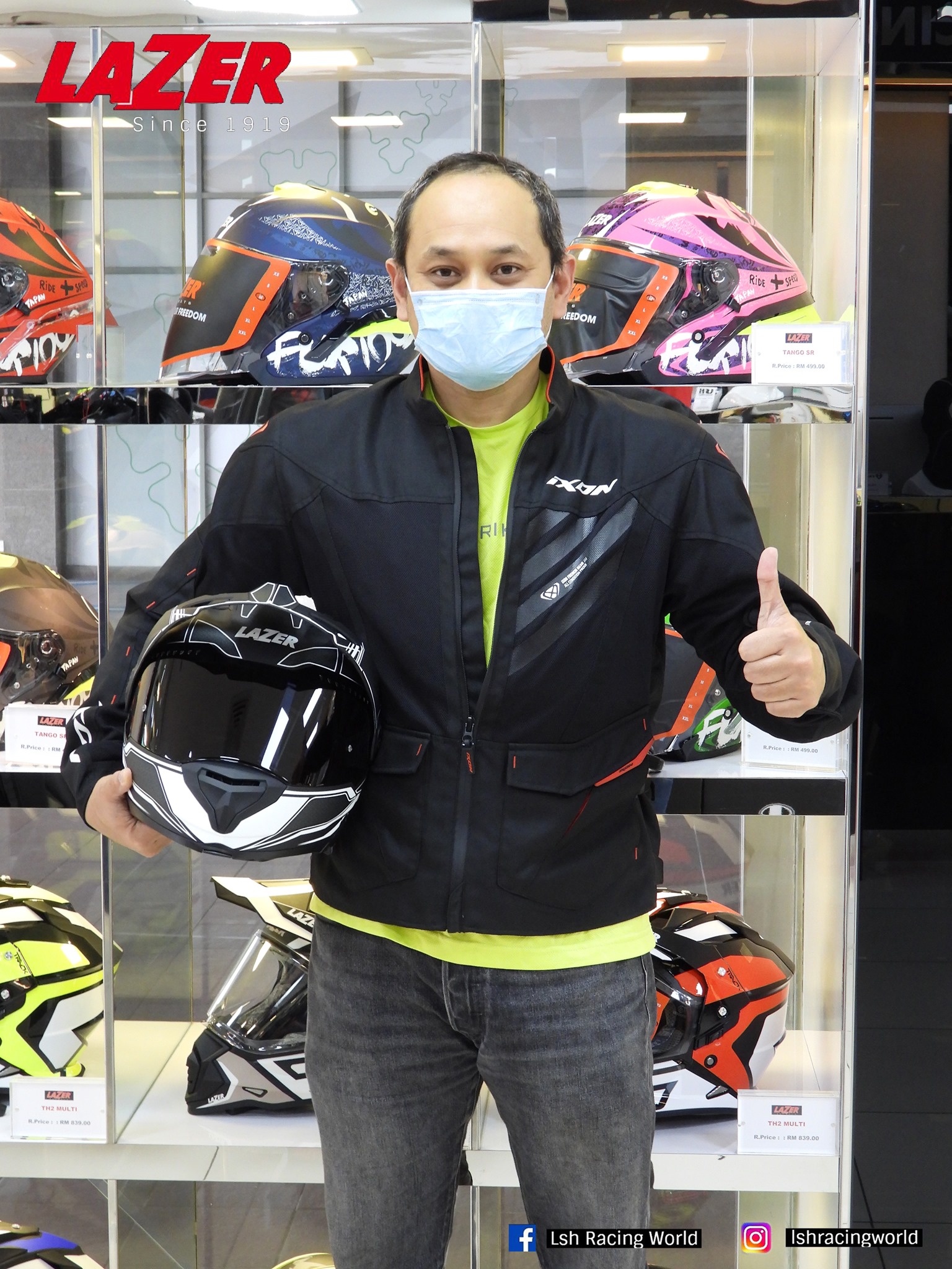 Lsh Racing World - Hi bro, thanks for your support Lazer AM1 Adventure ...