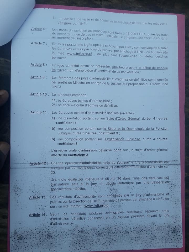Cours... - Cours Objectif Personnel Judiciaire - COPJ