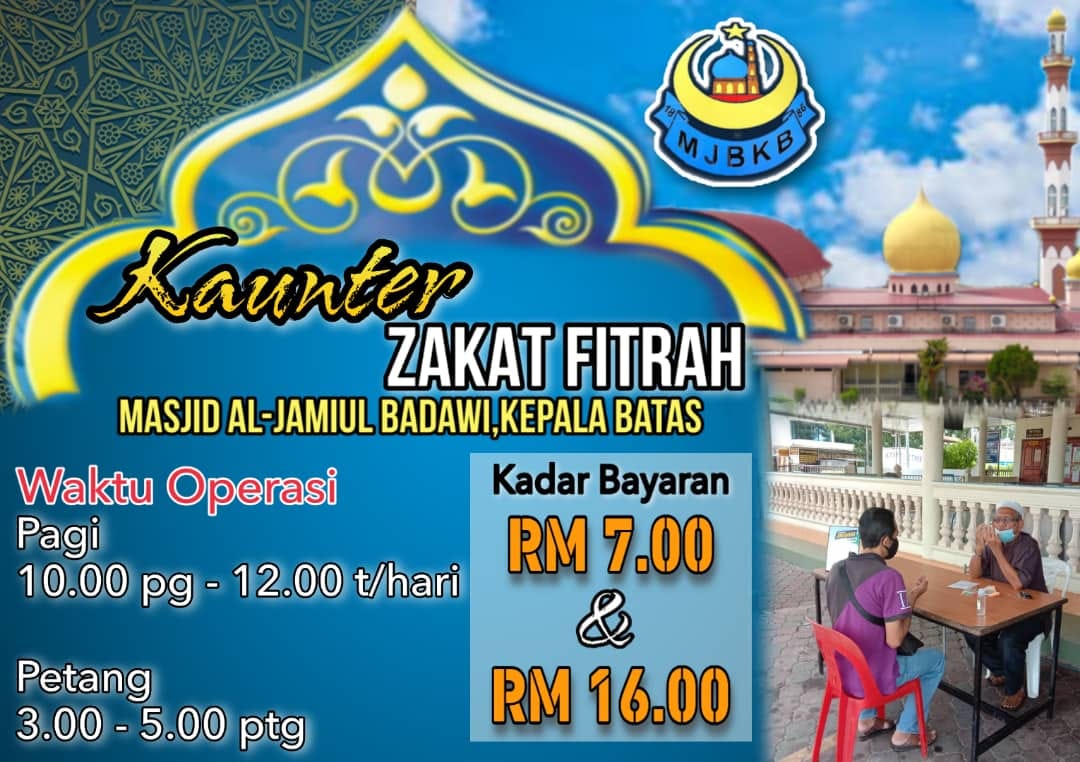 Jom Bayar Zakat Fitrah Masjid Komuniti Kepala Batas Facebook