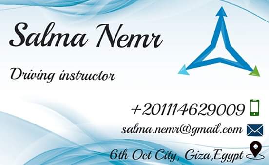 مدربة خاصة لتعليم قيادة السيارات للسيدات Salma Nemr Home Facebook