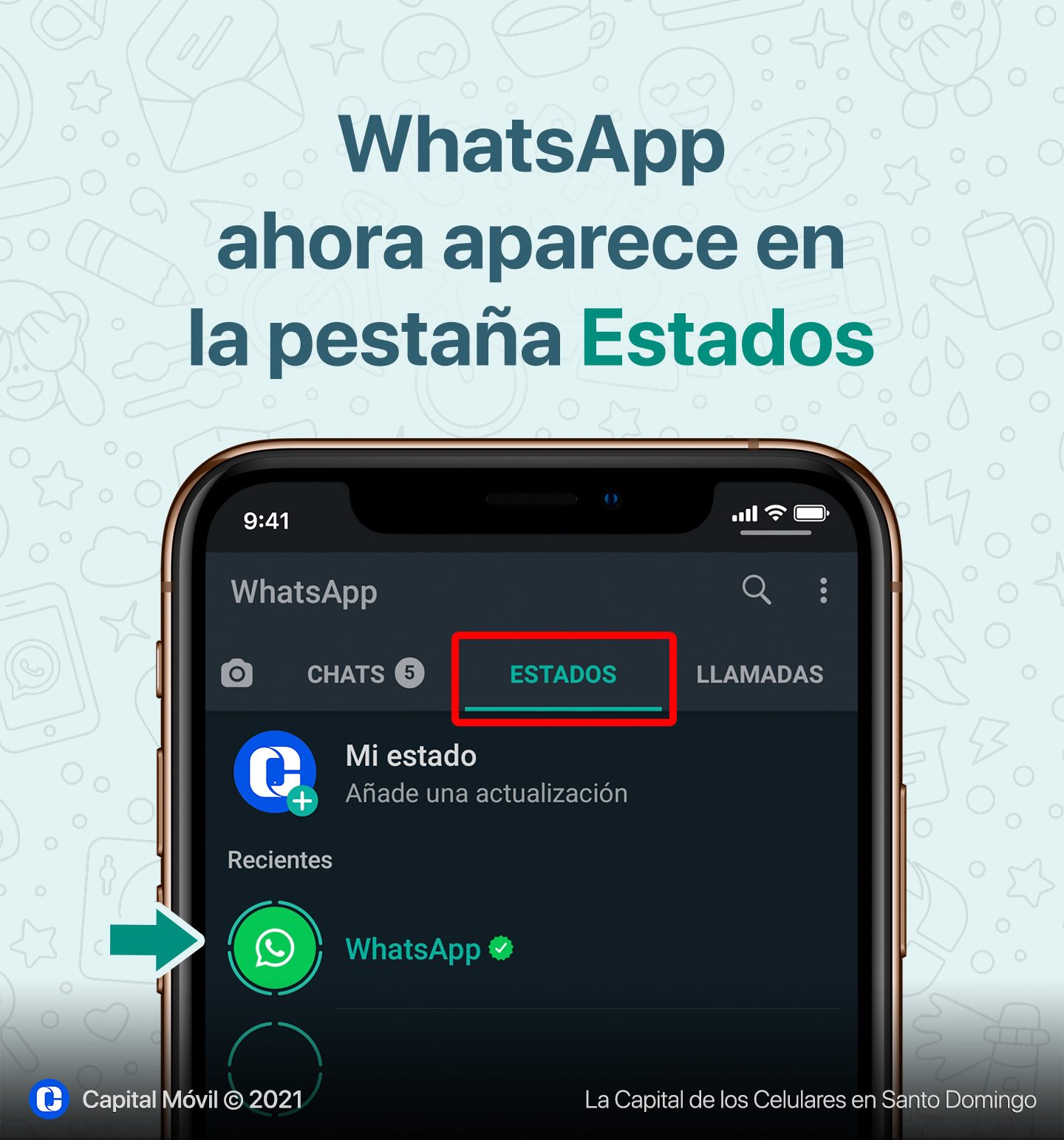 La nueva forma en la que WhatsApp... - Capital Móvil RD
