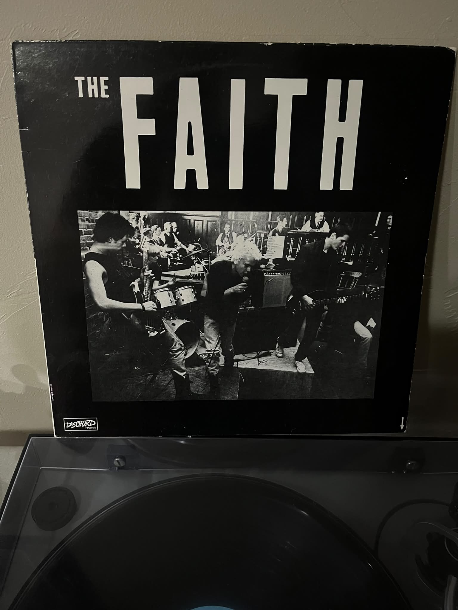 Faith and Void split LP on Dischord Records