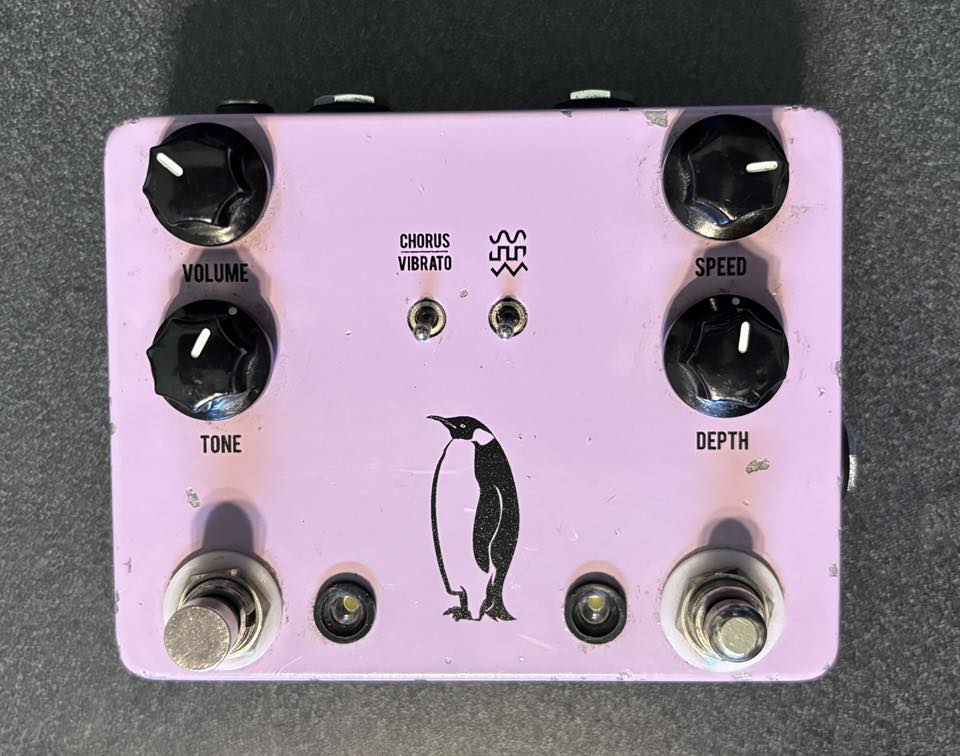 I traded some new pedals and picked up a vintage JHS Emperor V1