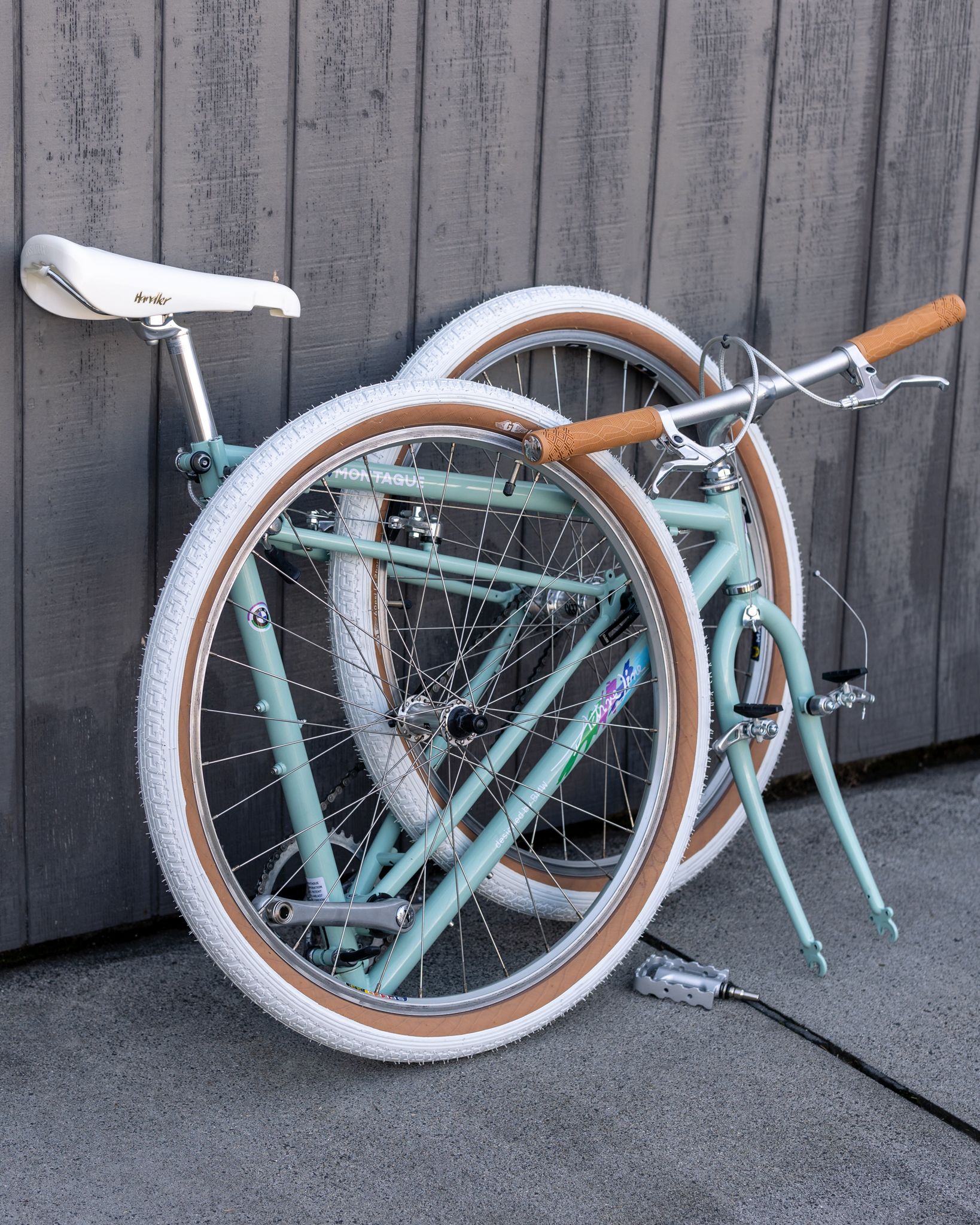 Montague Active Line folding bike with BMW design