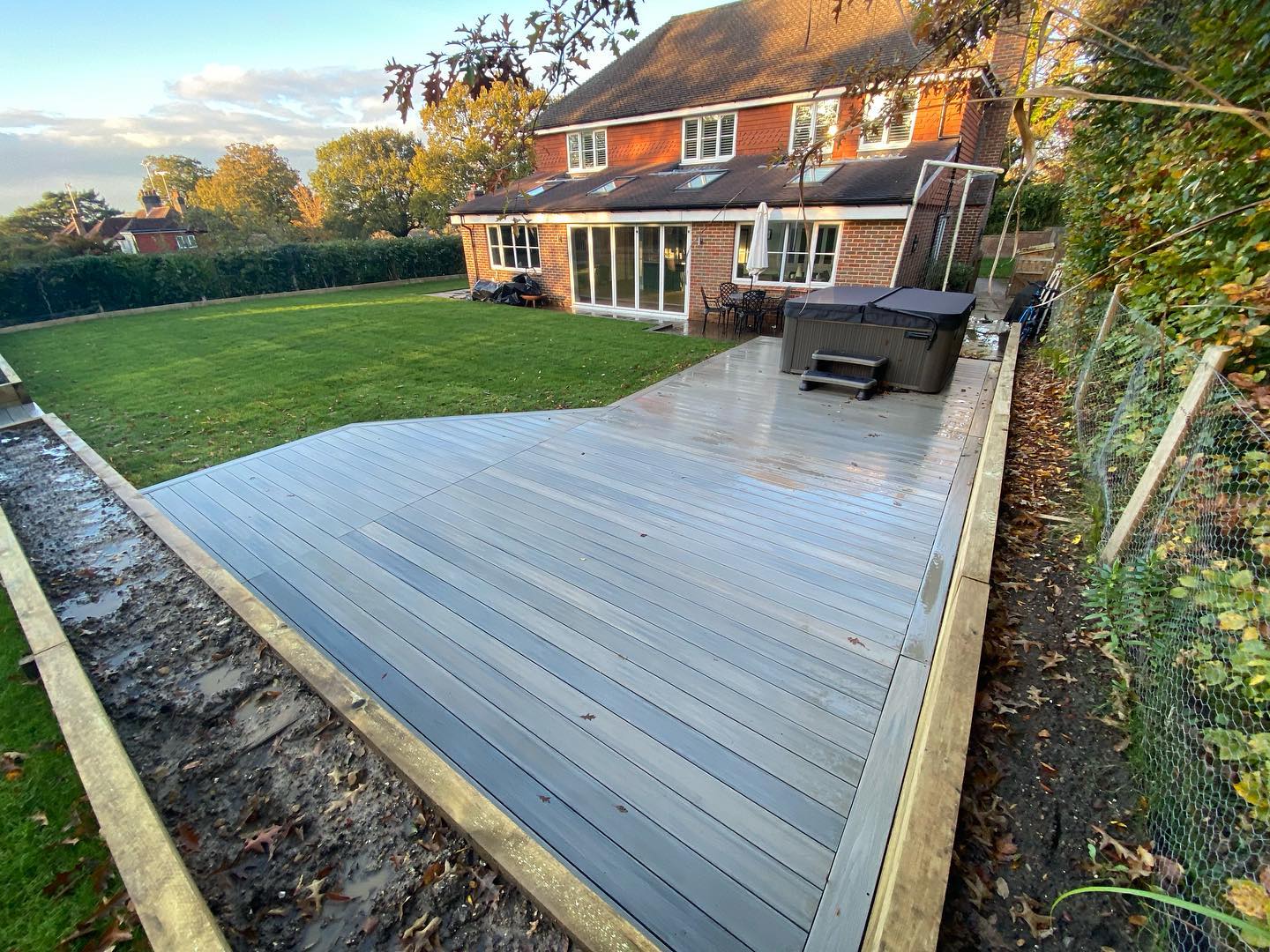 D R Landscaping - Our latest @neotimber composite decking.