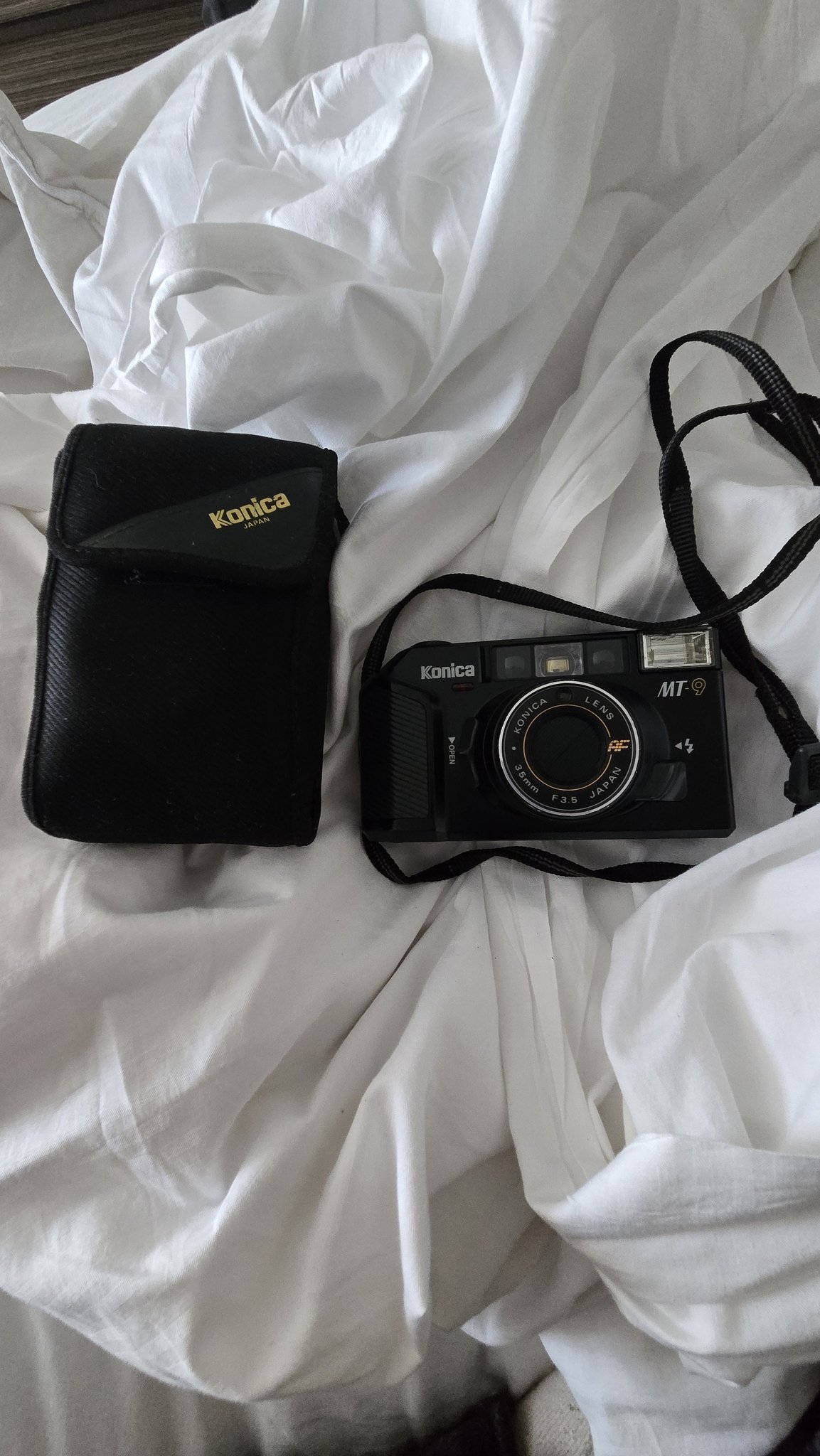 Where to find a Konica MT-9 camera manual?