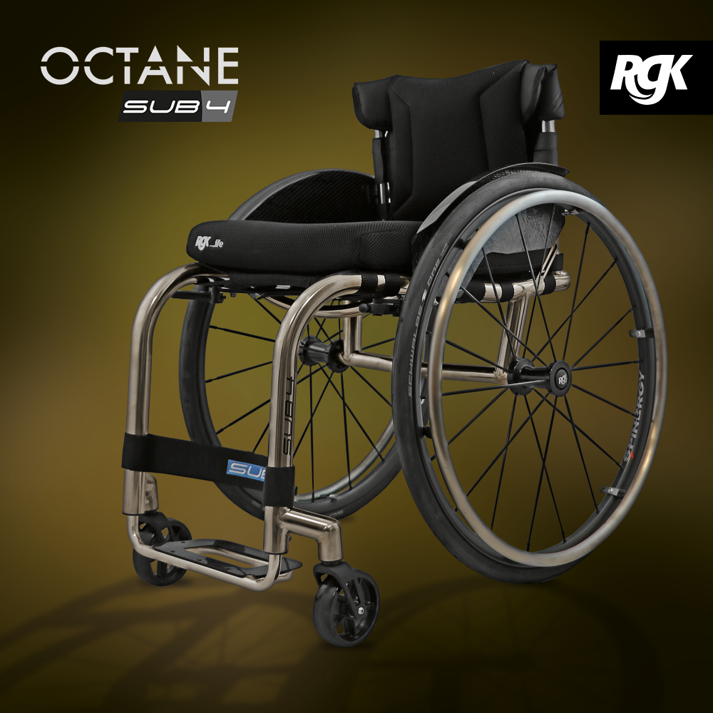 RGK Wheelchairs - The Octane Sub4 is the lightest made to... | Facebook