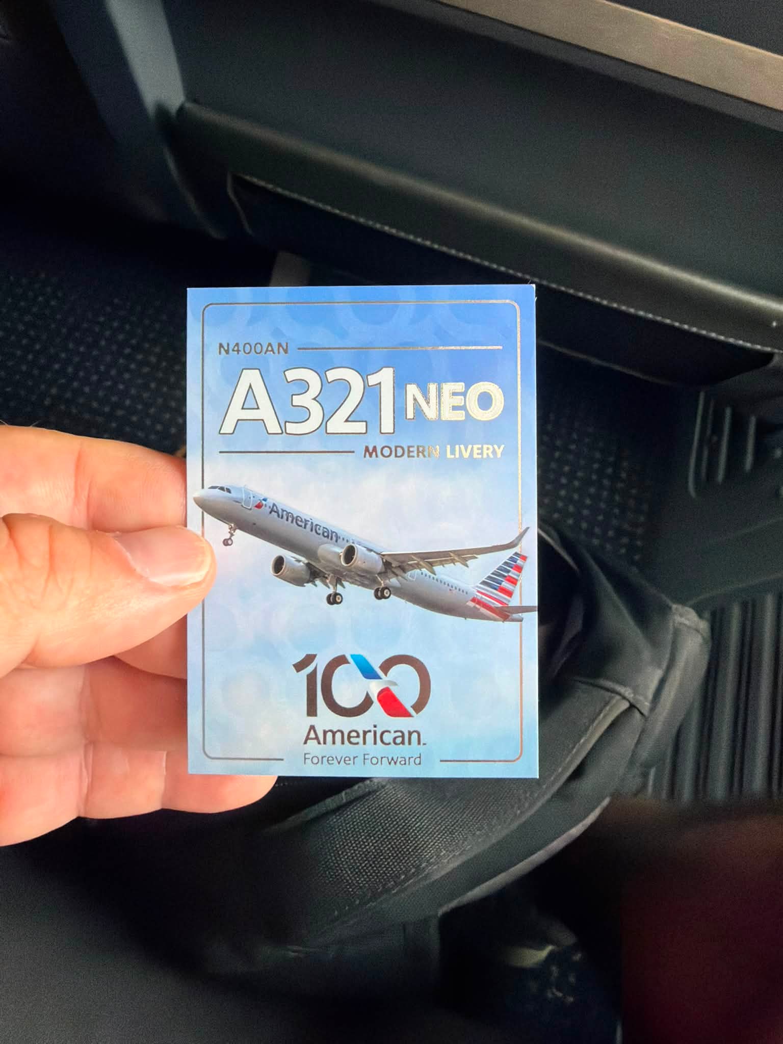 N400AN A321 NEO American Airlines Card Purchase Experience