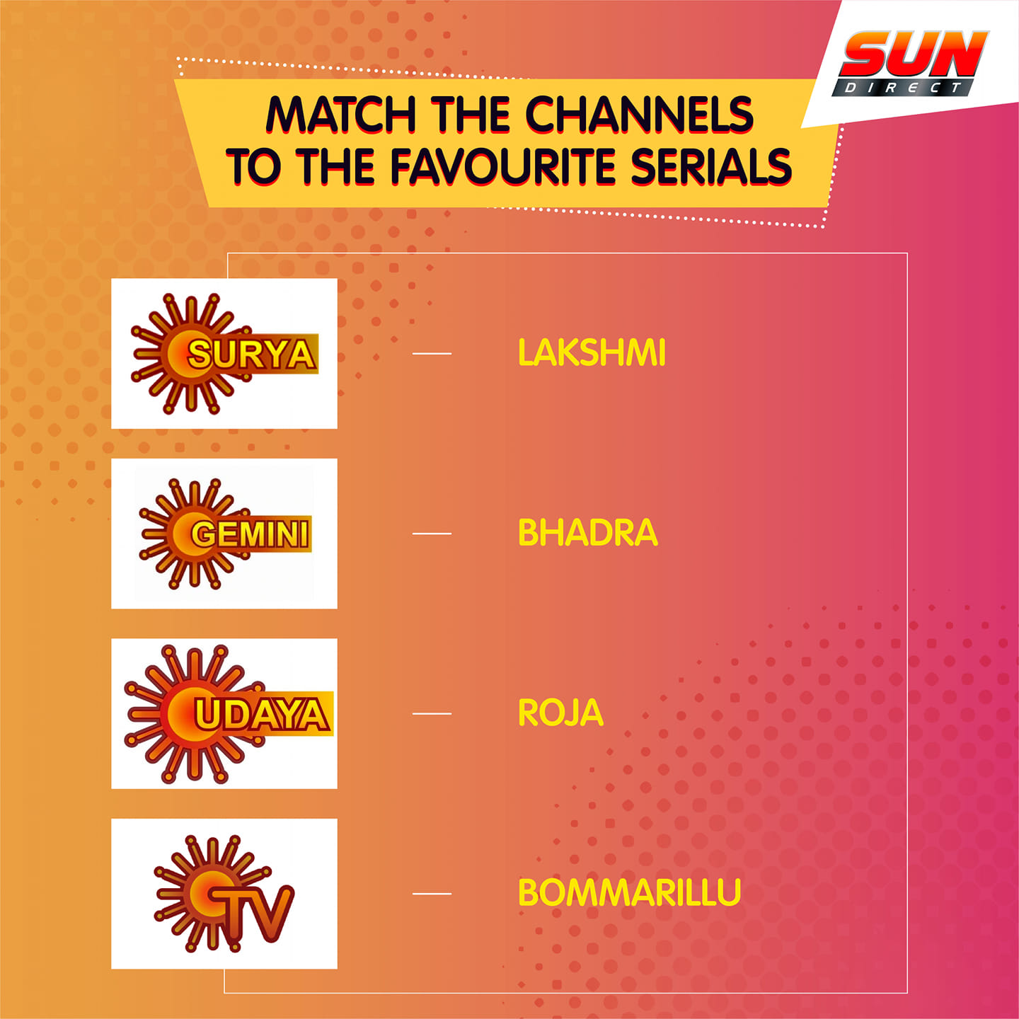 Sun Direct DTH - #FunTime Here are your favourite channels... | Facebook