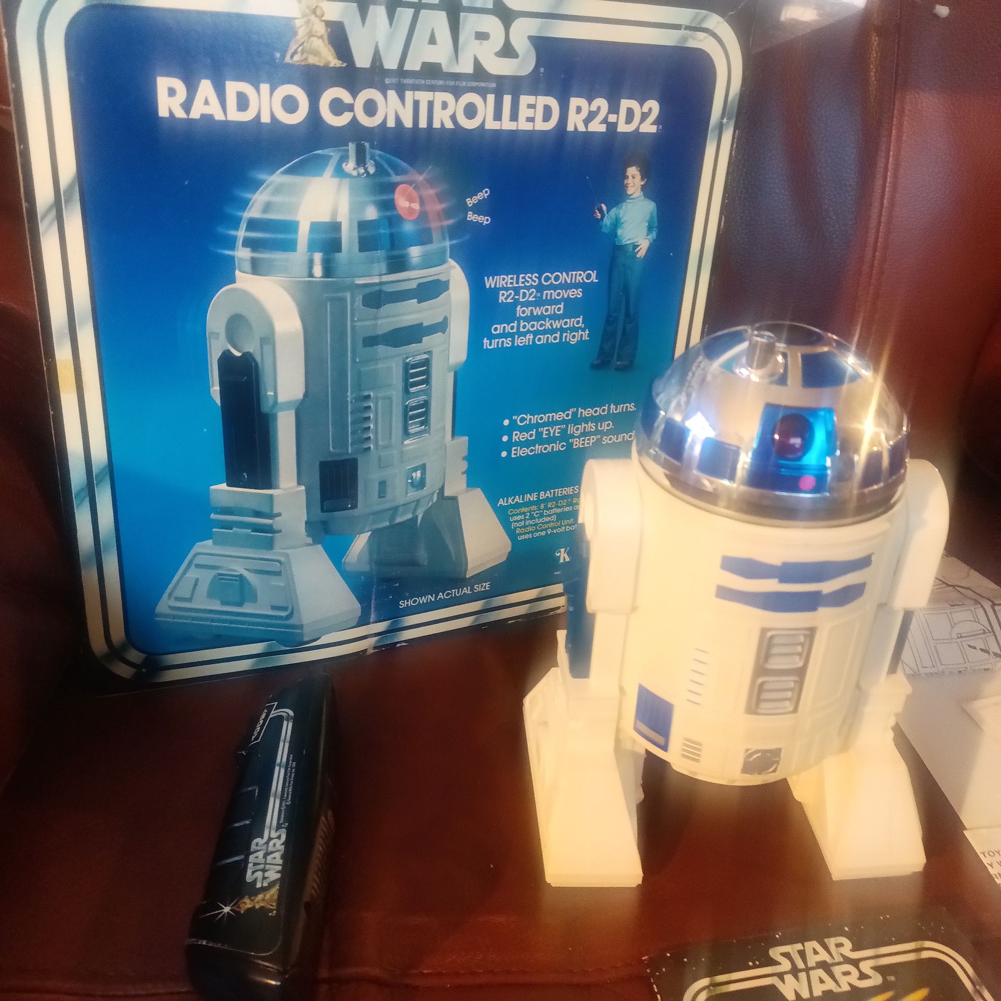 1978 Star Wars Radio Controlled R2-D2 Box Art - Kenner