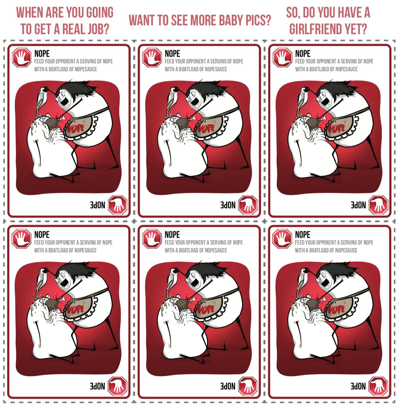 Exploding Kittens - #NOPEsgiving cards are back, just in time for 