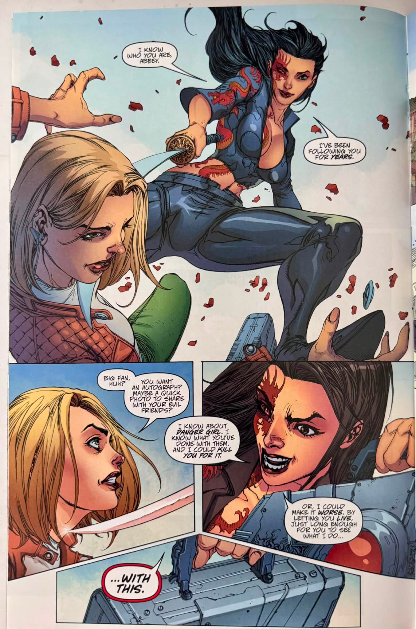 First look at Cliffhanger! titles with Danger Girl and Battle Chasers
