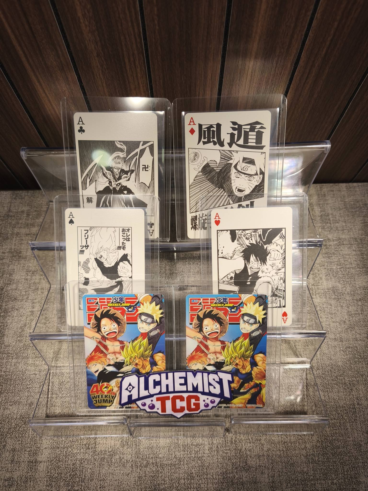2008 Weekly Shonen Jump 4 Great Stars Collaboration Playing Card Deck
