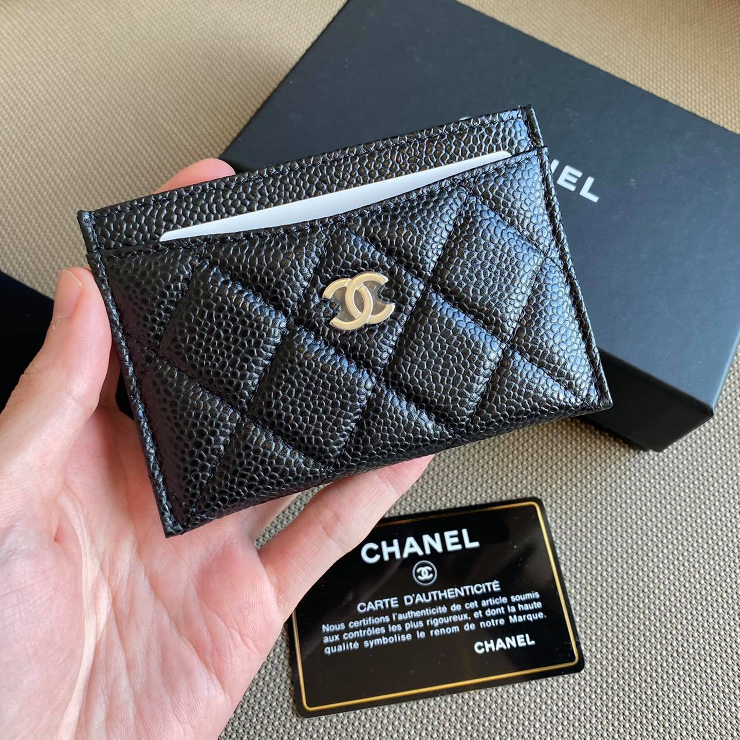 New Chanel classic card holder black... - Aofapp'brandname | Facebook