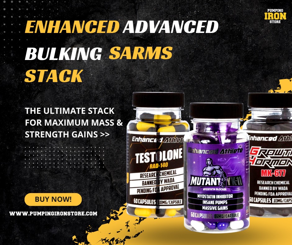 The Enhanced Advanced Bulking SARMs... - Pumpingironstore.com | Facebook