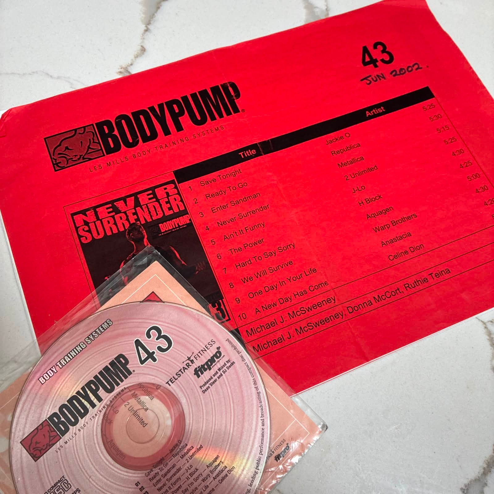 BODY PUMP DVD セット 63 70 76 77 78 94 Bodypump 43 cd and notes £15 postage at cost