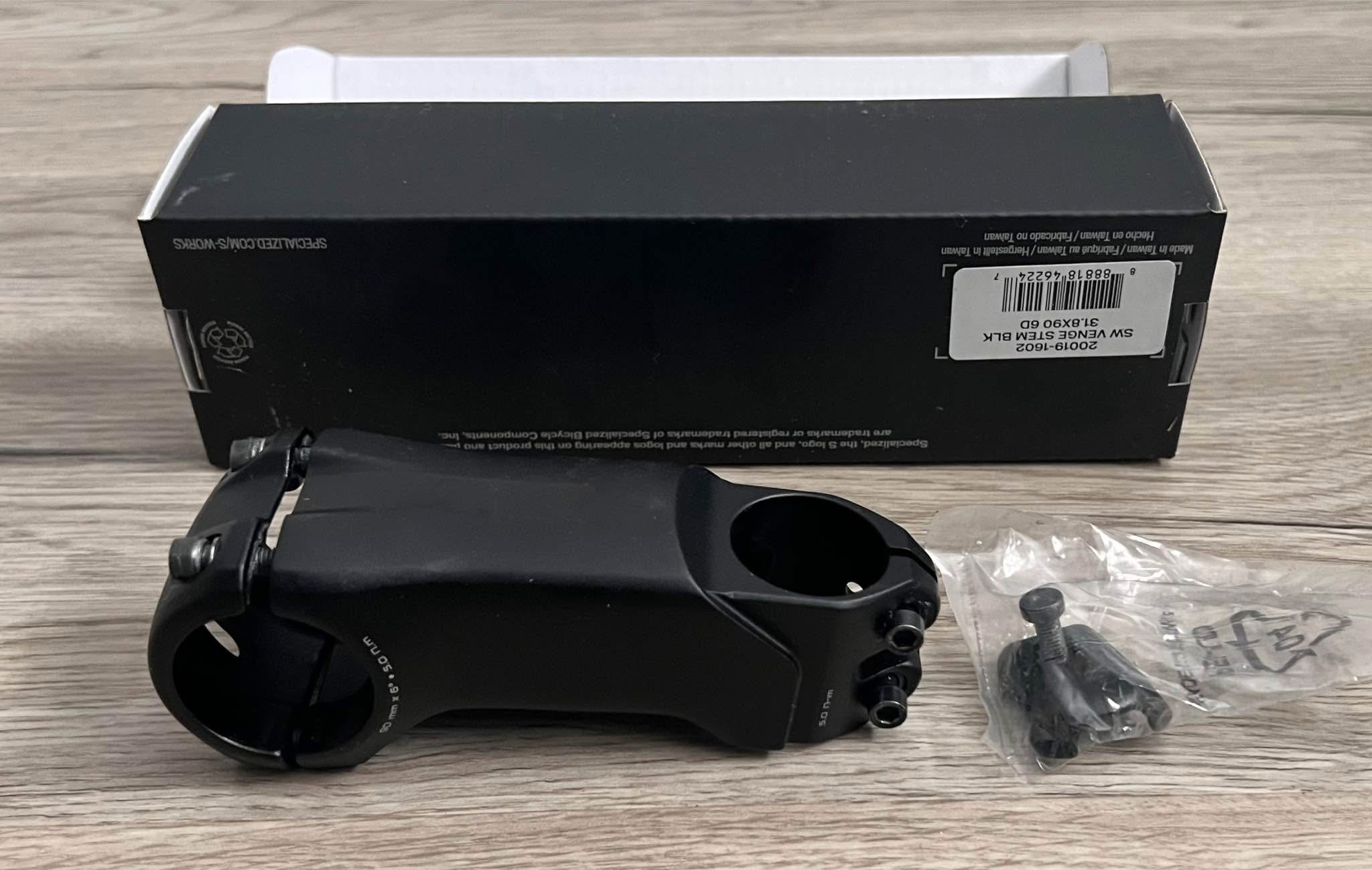 Specialized S-Works Venge stem Used indoors only for fitting 