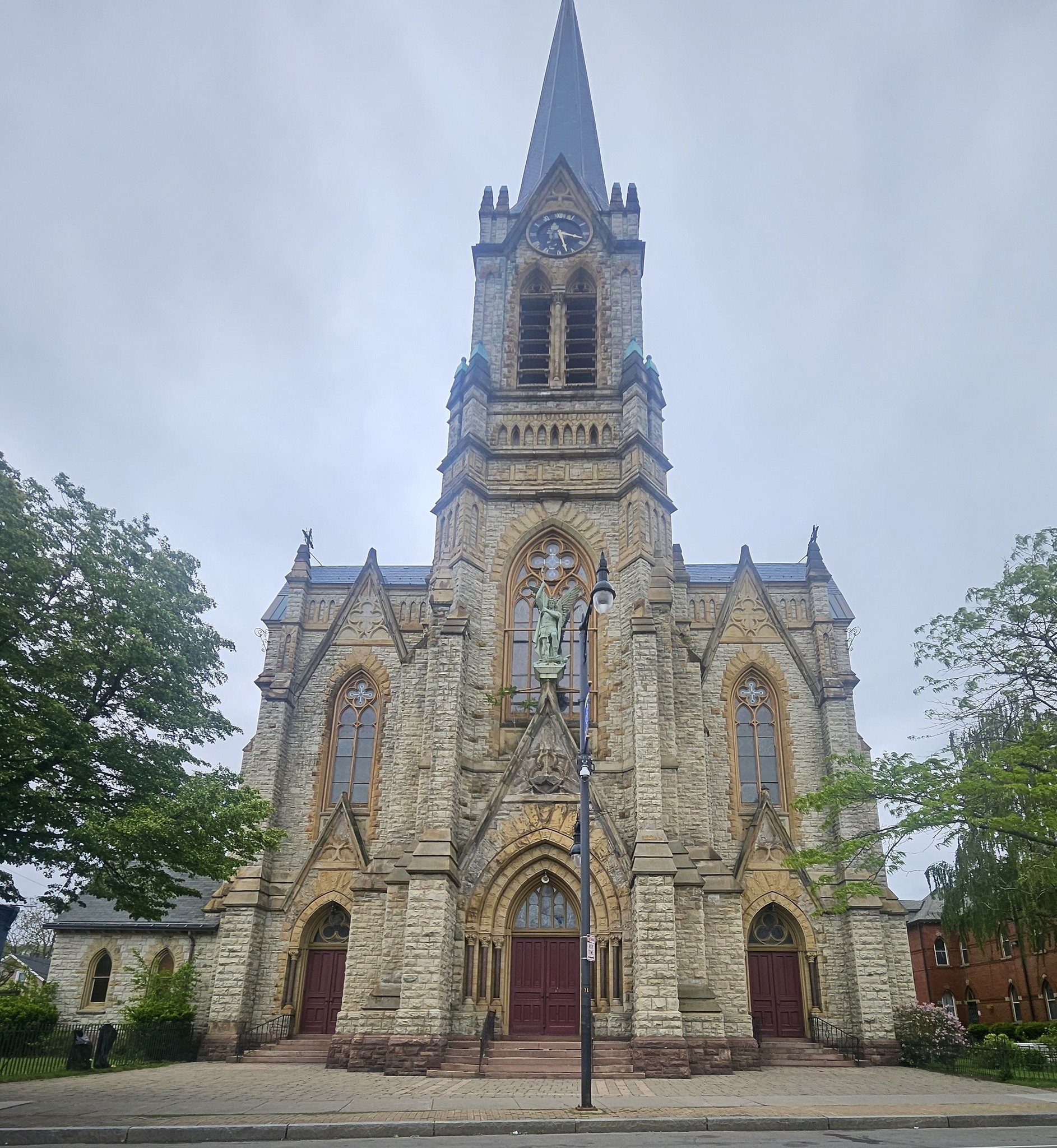 St.Michaels, Catholic church on E.Lombard street, upper Fells