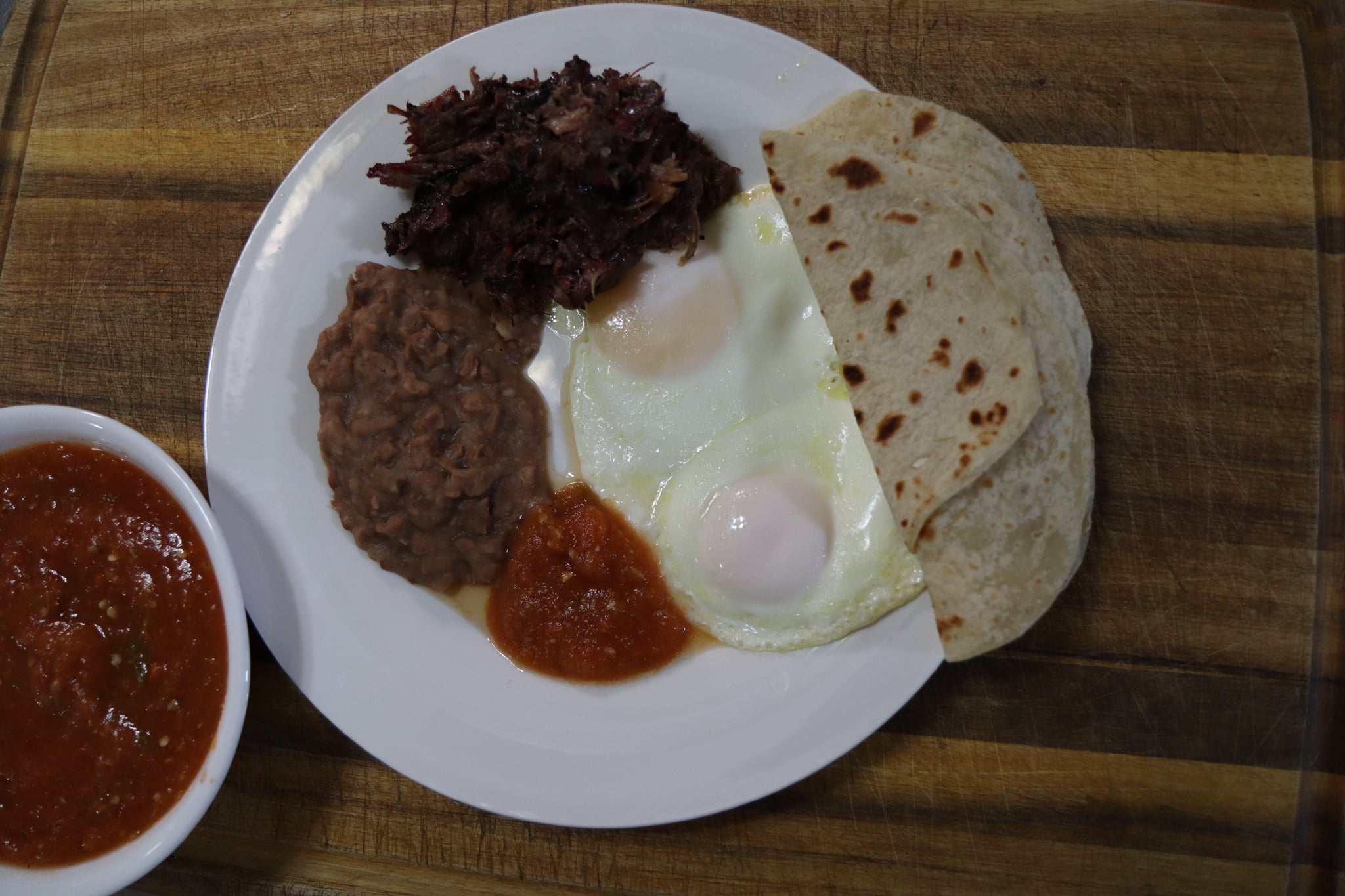 ArnieTex - Smoked up some cachete and lengua meat (cheek...