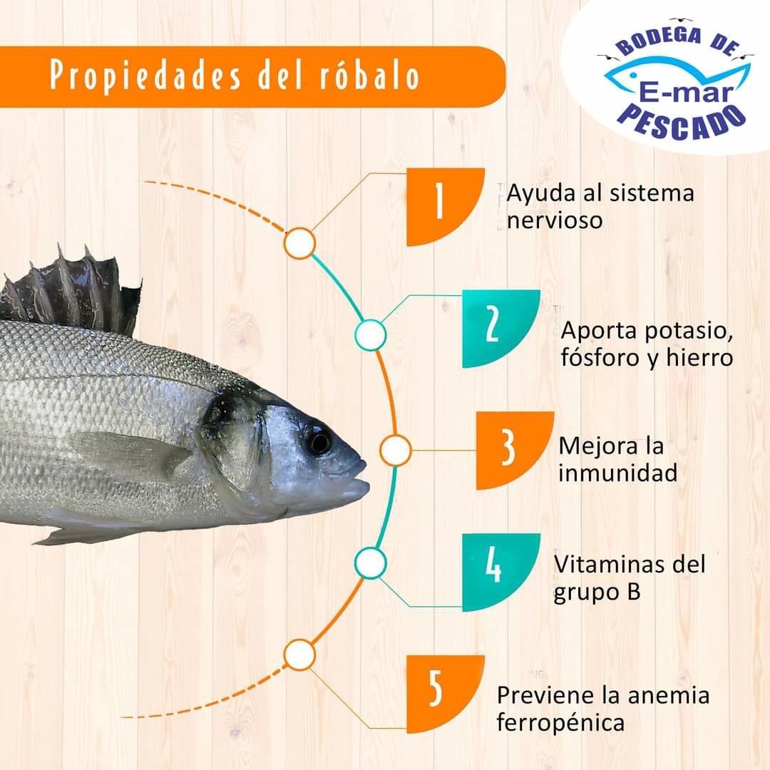 ¿Sabías que el róbalo es uno de... - Bodega de pescado E-mar | Facebook