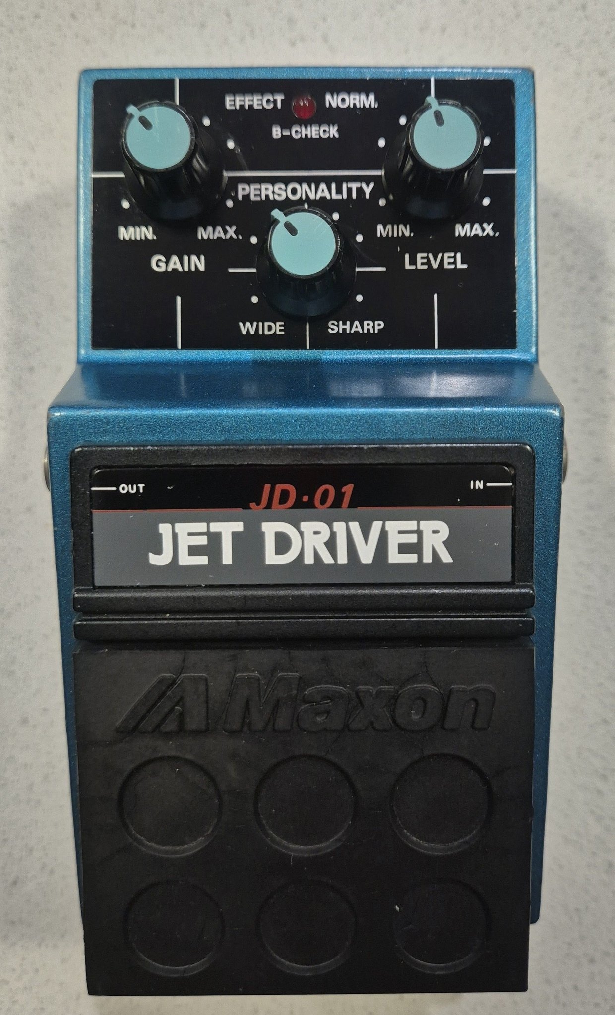 Does anyone own a maxon 01-series pedal?