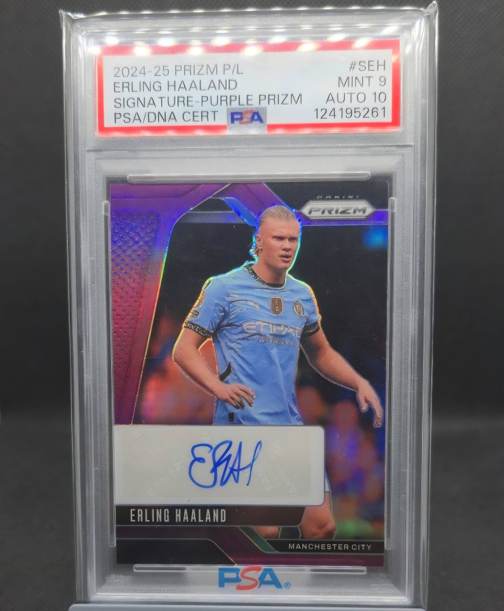 Erling Haaland Prizm Auto Card for Sale on Consignment (£1000 OBO)