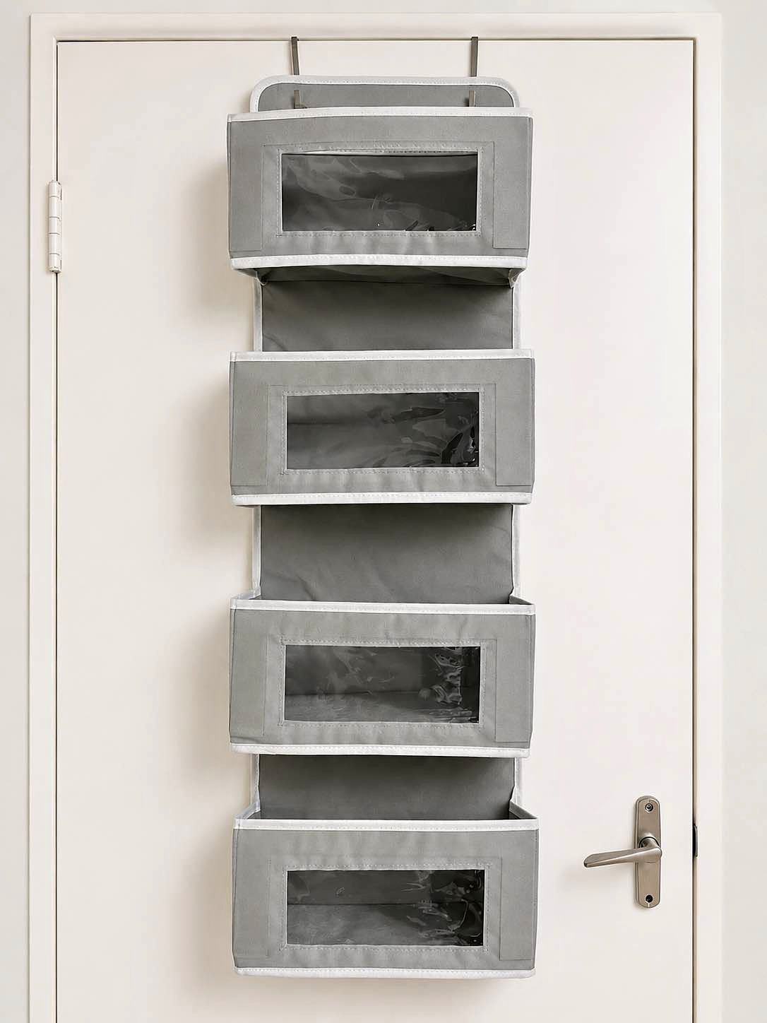 taschen aufbewahrung kleiderschrank Handtaschen Aufbewahrung, 2 Stück Hanging Handbag, Organizer, Organizer Hängend mit 8 Durchsichtigen Kunststofffächern, für Familienschrank Schlafzimmer (Weiß) Küche, Haushalt & Wohnen Ordnung im Camper - Aufbewahrungslösungen Farbe:Grau 18 Raster